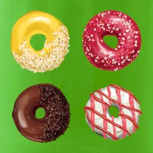 4 donuty
