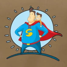 Táta superman - chlapec