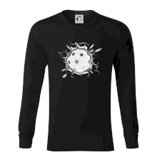 Florbal lopta v triku Florbal lopta v triku