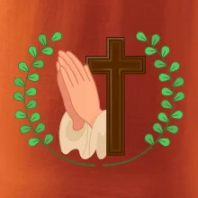 Veniec - kríž a modlenie