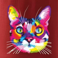 Mačka dúhová hlava
