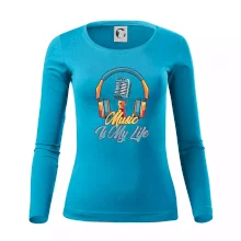 Music is my life slúchadlá