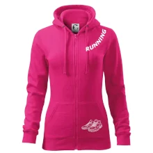 Running nápis šikmo