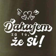 Písacie ďakujem za to, že si