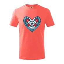 Folklór - srdce modré plné