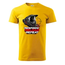 Paintballová maska – Respawn, Reload, Repeat