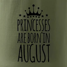Princesses are born in August