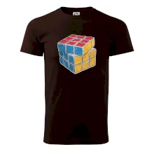 Rubikova kocka kreslená