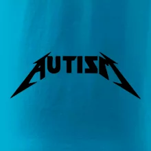 Autism rock nápis