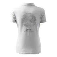 Šerák - vrstevnice v kruhu