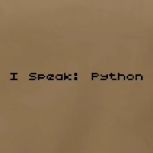 I Speak Python