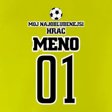 Môj najobľúbenejší hráč - Vaše meno a číslo