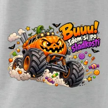 Buuu idem si po sladkosti tekvicový monster truck