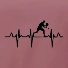 EKG stolný tenista stojaci