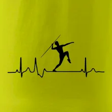 EKG hod oštepom muž