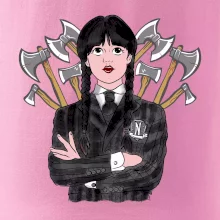 Sekery - holka v čiernom (Pecka design)