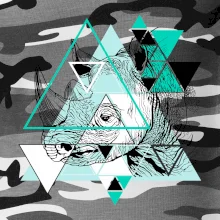 Biely nosorožec (Pecka design)