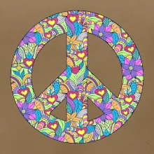 Peace symbol mandela