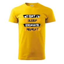 Eat Sleep Excavate Repeat