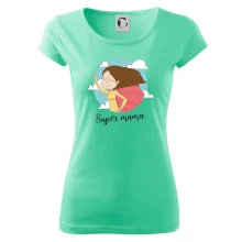 Kreslený obrázok Super mama Kreslený obrázok Super mama