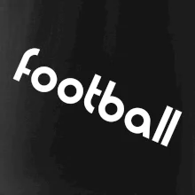 FOOTBALL nápis šikmo FOOTBALL nápis šikmo