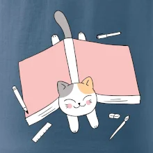 Učenie na štátnice mačka