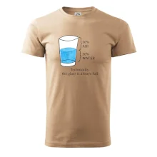 Technically, the glass is always full Technically, the glass is always full