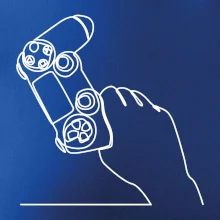 Herný ovládač jedným ťahom Herný ovládač jedným ťahom