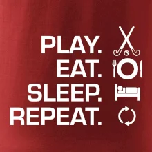 Play eat sleep repeat pozemný hokej