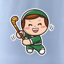 Ikona pozemný hokej chlapec / holka