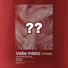 Vaše miesto - vrstevnice v obdĺžniku