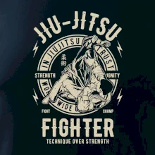 Jiu Jitsu logo guľaté
