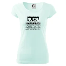 Being a nurse - bike Being a nurse - bike