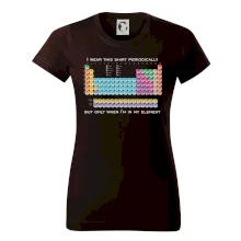 I wear this shirt periodically but only when I'm in my element I wear this shirt periodically but only when I'm in my element