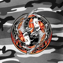 Yin & Yang Koi kapor - oranžový Yin & Yang Koi kapor - oranžový