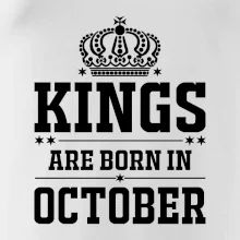 Kings are born in October