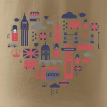 Anglicko symboly srdce Anglicko symboly srdce