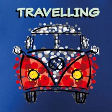 Traveling kreslené auto (lulu_art)
