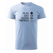 Play Eat Sleep Repeat volejbal Play Eat Sleep Repeat volejbal