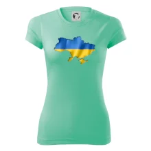 Ukrajina vlajka mapa Ukrajina vlajka mapa