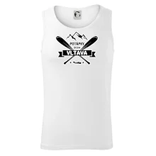 K vode - pádla hory (vlastný nápis) K vode - pádla hory (vlastný nápis)