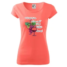 V tomto tričku môžem vypiť vína koľko chcem