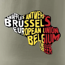 Mapy - názvy miest - Belgicko