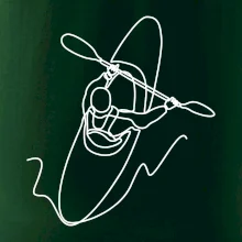 Kajak zhora jedným ťahom