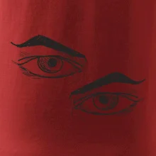 Párový motív - oko naštvané