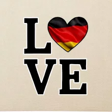 Love Nemecká vlajka