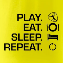 Play Eat Sleep Repeat hádzaná