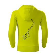 Saxophone nápis Saxophone nápis