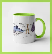 Panoráma lyžovania Panoráma lyžovania