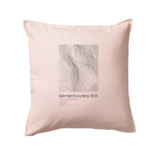 Gerlachovský štít - vrstevnice v obdĺžniku